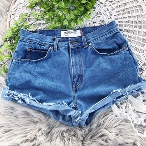Vintage Levi’s 550 Distressed Shorts